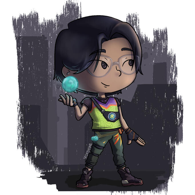 JustPaoloStar in Valo (Cartoon style)