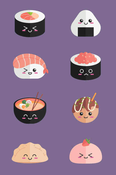 Japanese Food Icons